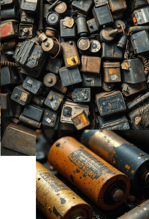 Waste battery