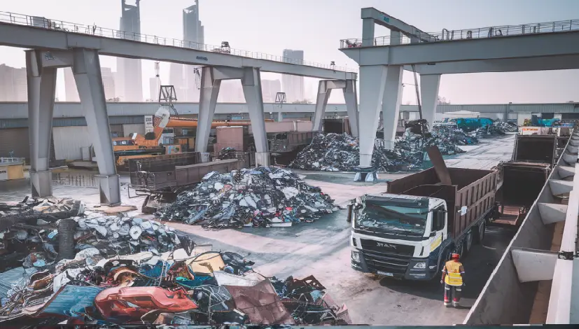 Scrap buyers in Jebel Ali